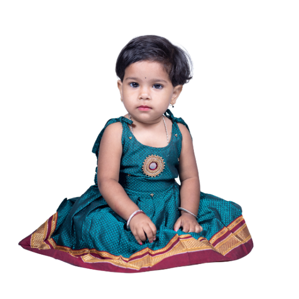 Skyblue Khan Frock