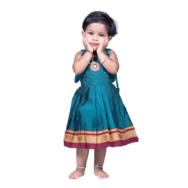 Skyblue Khan Frock