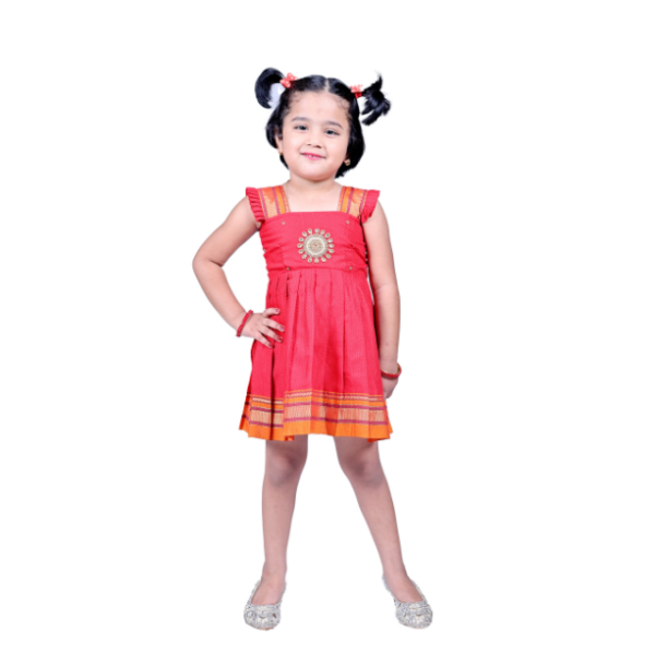Red Khan Frock