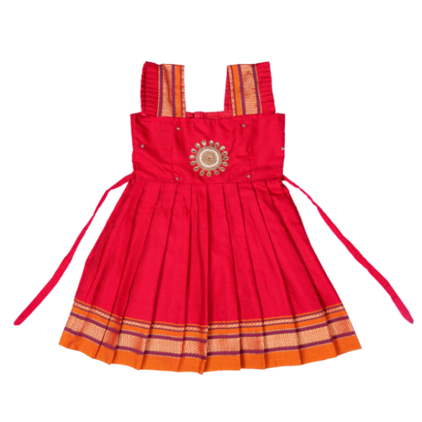Red Khan Frock