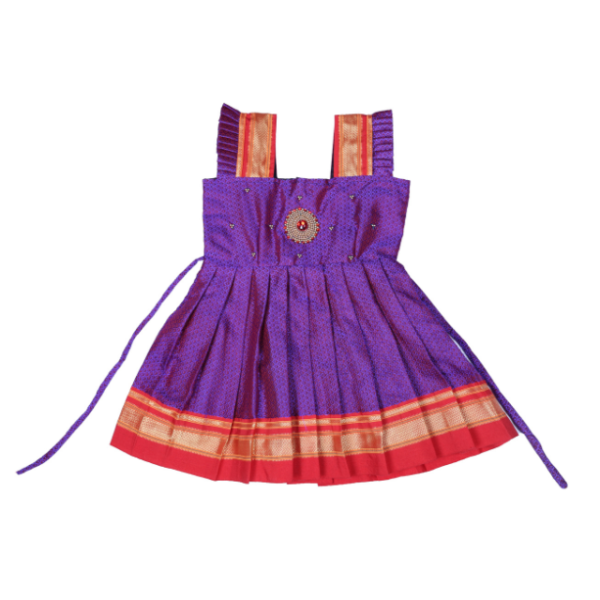 Purple Khan Frock
