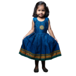 Blue Khan Frock