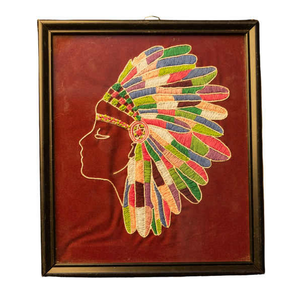 African Lady Frame