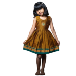 Yellow Khan Frock