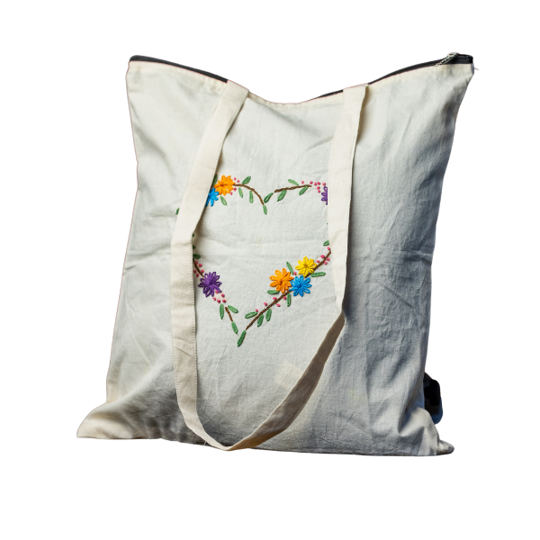 White Tote Bag