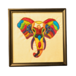 Elephant Face Frame