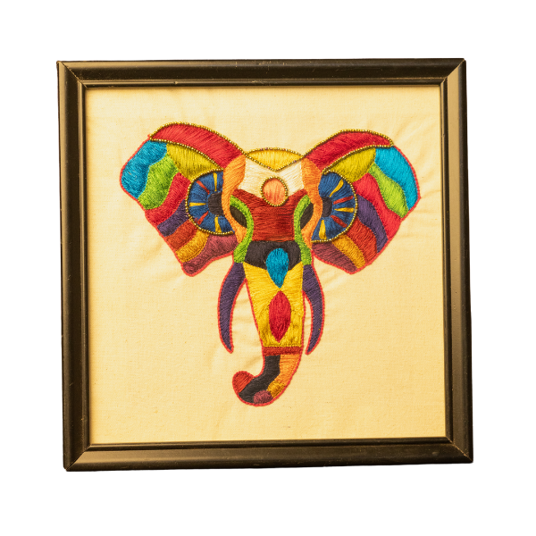 Elephant Face Frame