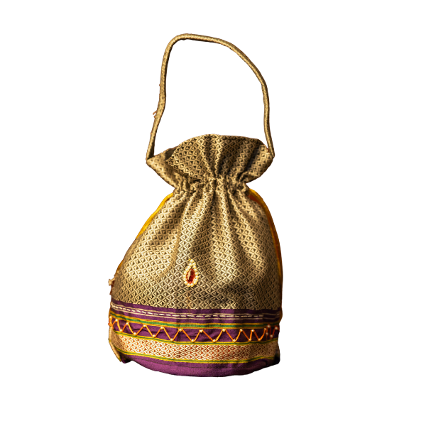 Gold Potli Bag